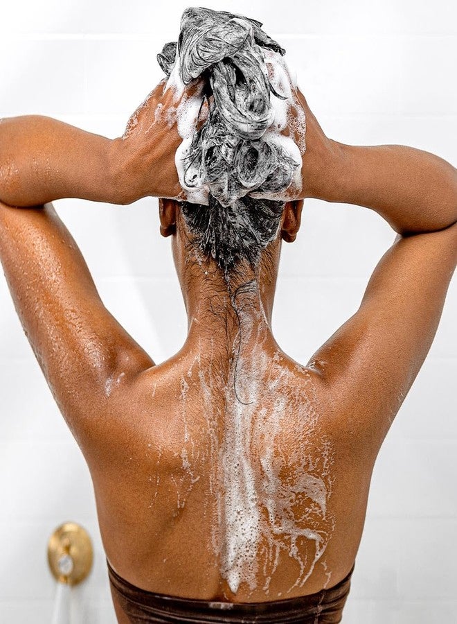 JSHealth شامبو كيراتين جيس هيلث المنقي - شامبو طبيعي لتنظيف وإحياء الشعر المعالج بالألوان، الشعر المجعد والشعر الجاف - تركيبة نباتية خالية من الكبريتات والبارابين، 350 مل - Image 2