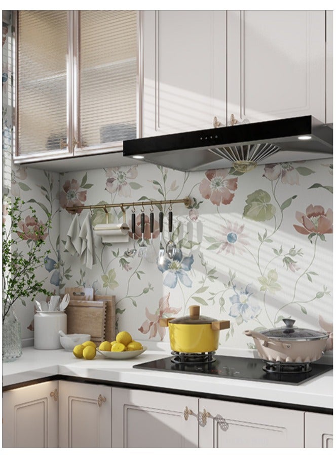 Anna Eco-Friendly Moisture-Proof Oil-Proof Decorative Self-Adhesive Wallpaper with Colorful Patterns - Image 3
