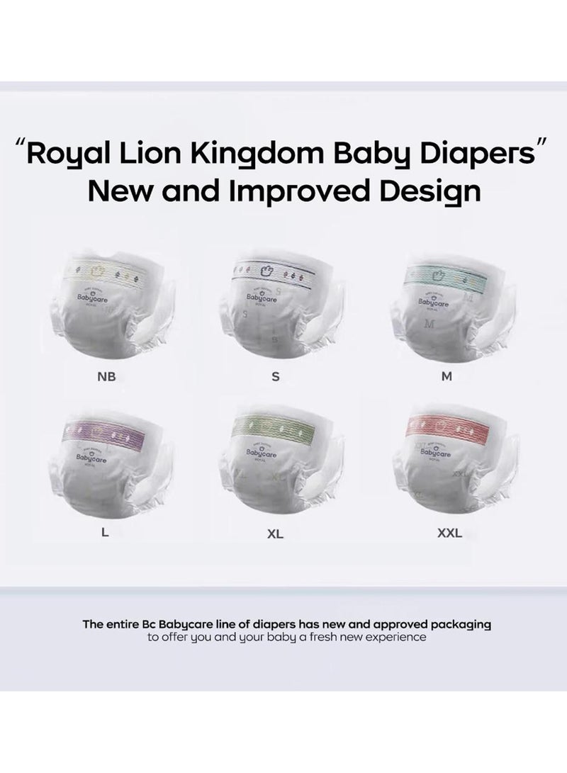 Babycare Babycare Royal Baby Diapers, Size 2, 4-8 kg, 116 Pieces, Pack of 2  - Image 3