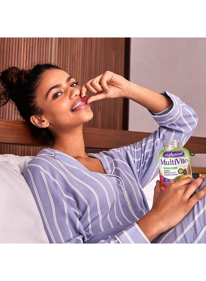 Vitafusion فيتافيوجن جوميز متعدد الفيتامينات للبالغين بنكهة التوت والخوخ والبرتقال - 150 حبة، عبوة من 2 - Image 4