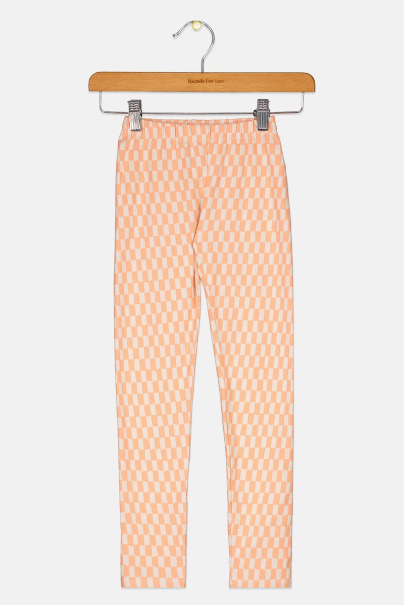 GAP Kids Girl Graphic Print Pull On Leggings, Multicolor - Image 3