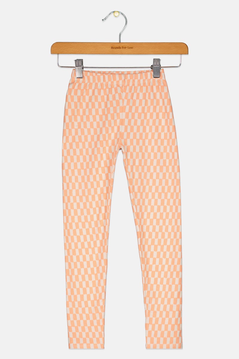 GAP Kids Girl Graphic Print Pull On Leggings, Multicolor - Image 2