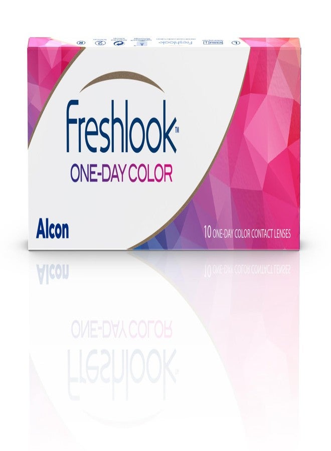 Freshlook OneDay - Daily Disposable Color Contact Lenses (-02.00, Green, Pack of 10) | From Alcon - Image 1