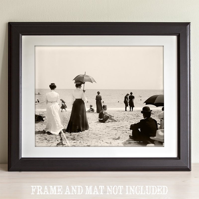 Lone Star Art 1905 Vintage Palm Beach Florida Photo - 11x14 Print unframed - Image 2