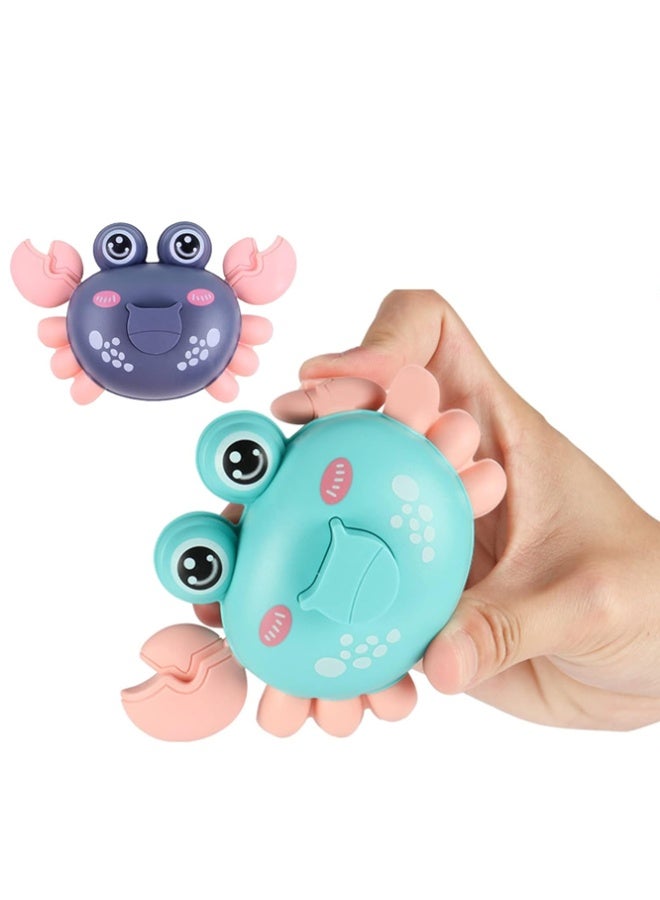 Crazy Boss Push Crab Toy for Kids Press & Go Crawling Crab Friction Powered No Battery Cartoon Animal Toy for Babies & Toddlers - Image 2