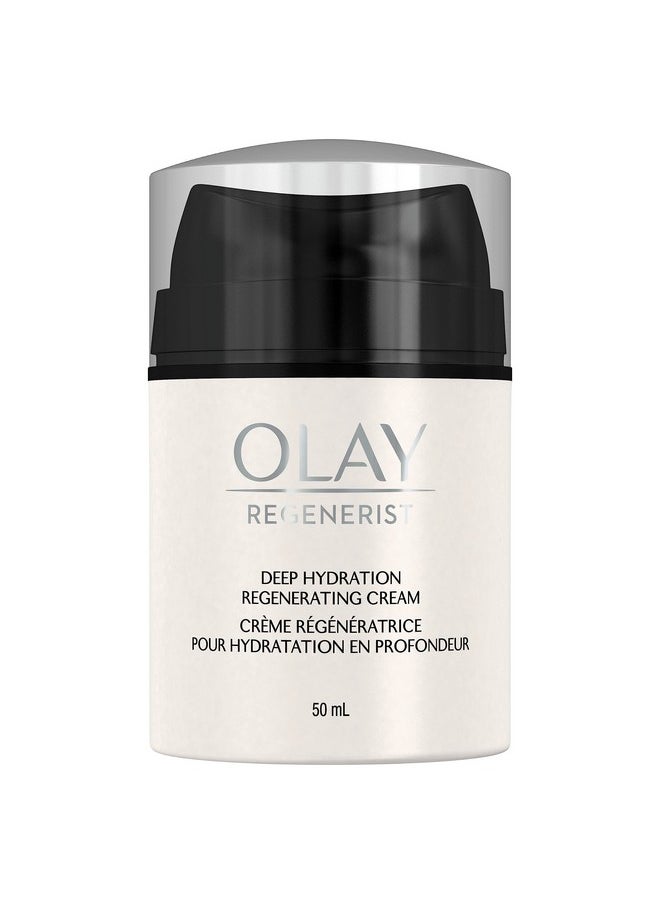 Olay - Olay Regenerist Deep Hydration Regenerating Cream Moisturizer, 1.7 fl oz - Image 1