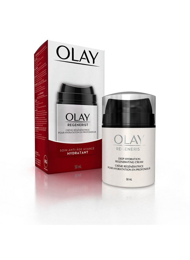 Olay - Olay Regenerist Deep Hydration Regenerating Cream Moisturizer, 1.7 fl oz - Image 1