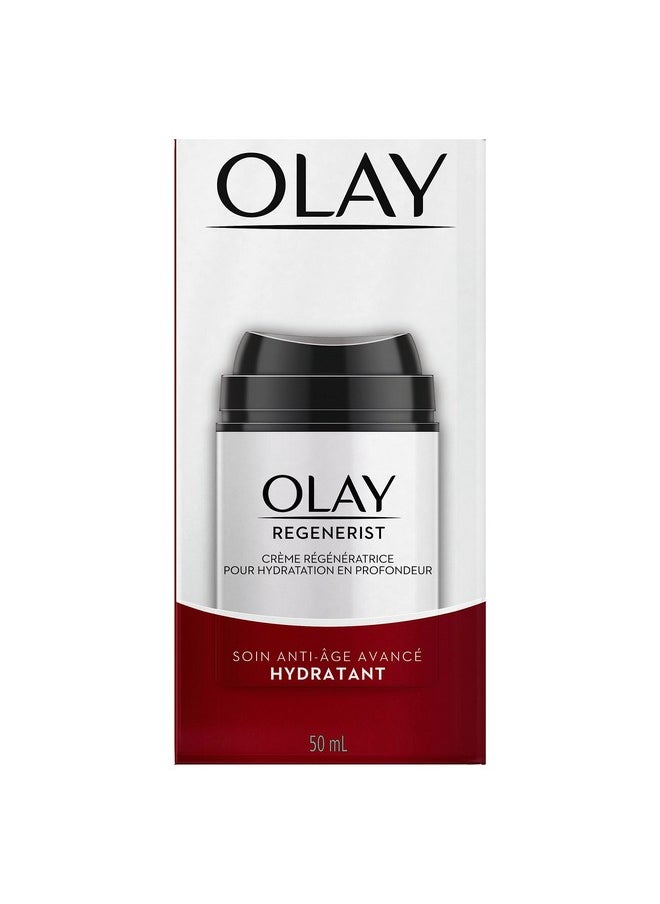 Olay - Olay Regenerist Deep Hydration Regenerating Cream Moisturizer, 1.7 fl oz - Image 1