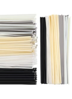 Saintrygo Saintrygo 78 Pieces Plastic Welding Rods, PU PP ABS PE TPO PA PC 7 Types of Plastic Welding Repair Rods Strips Common Plastic Welding Rods Kit for Car Bumpers Daily Plastic Repair, 7.9 Inch  - Image 1
