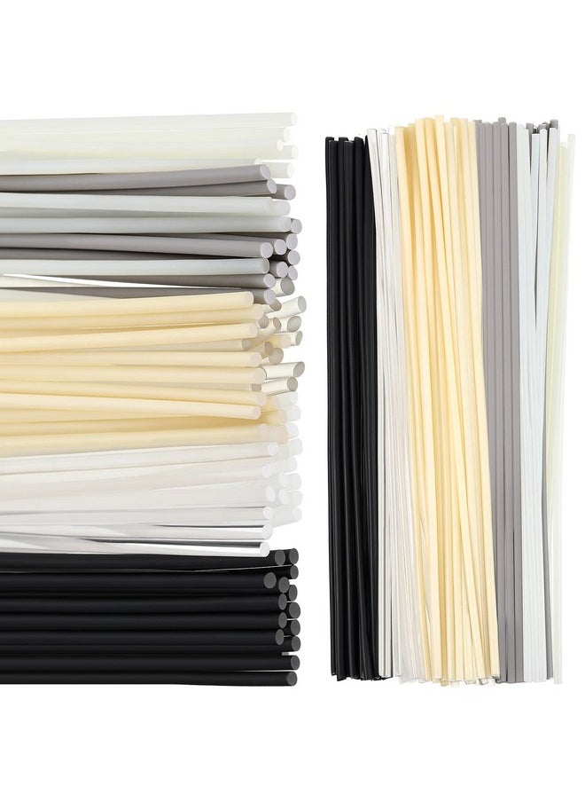 Saintrygo Saintrygo 78 Pieces Plastic Welding Rods, PU PP ABS PE TPO PA PC 7 Types of Plastic Welding Repair Rods Strips Common Plastic Welding Rods Kit for Car Bumpers Daily Plastic Repair, 7.9 Inch  - Image 1