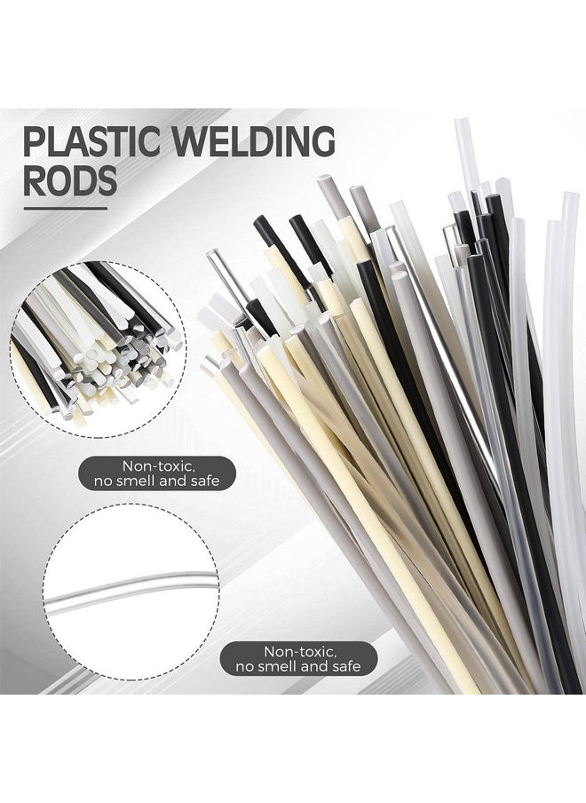 Saintrygo Saintrygo 78 Pieces Plastic Welding Rods, PU PP ABS PE TPO PA PC 7 Types of Plastic Welding Repair Rods Strips Common Plastic Welding Rods Kit for Car Bumpers Daily Plastic Repair, 7.9 Inch  - Image 4