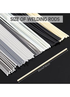 Saintrygo Saintrygo 78 Pieces Plastic Welding Rods, PU PP ABS PE TPO PA PC 7 Types of Plastic Welding Repair Rods Strips Common Plastic Welding Rods Kit for Car Bumpers Daily Plastic Repair, 7.9 Inch  - Image 2