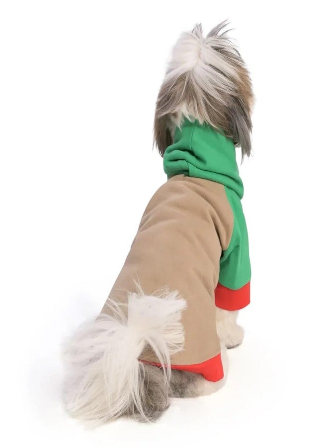 Zigly Lifestyle Leafy Vibrant Warmer Hoodie for Dogs | Warm Cozy Winter Sweatshirt for Dogs | Soft Comfortable Pet Clothing for Cold Weather | 3XL | 45.7cm - Image 5