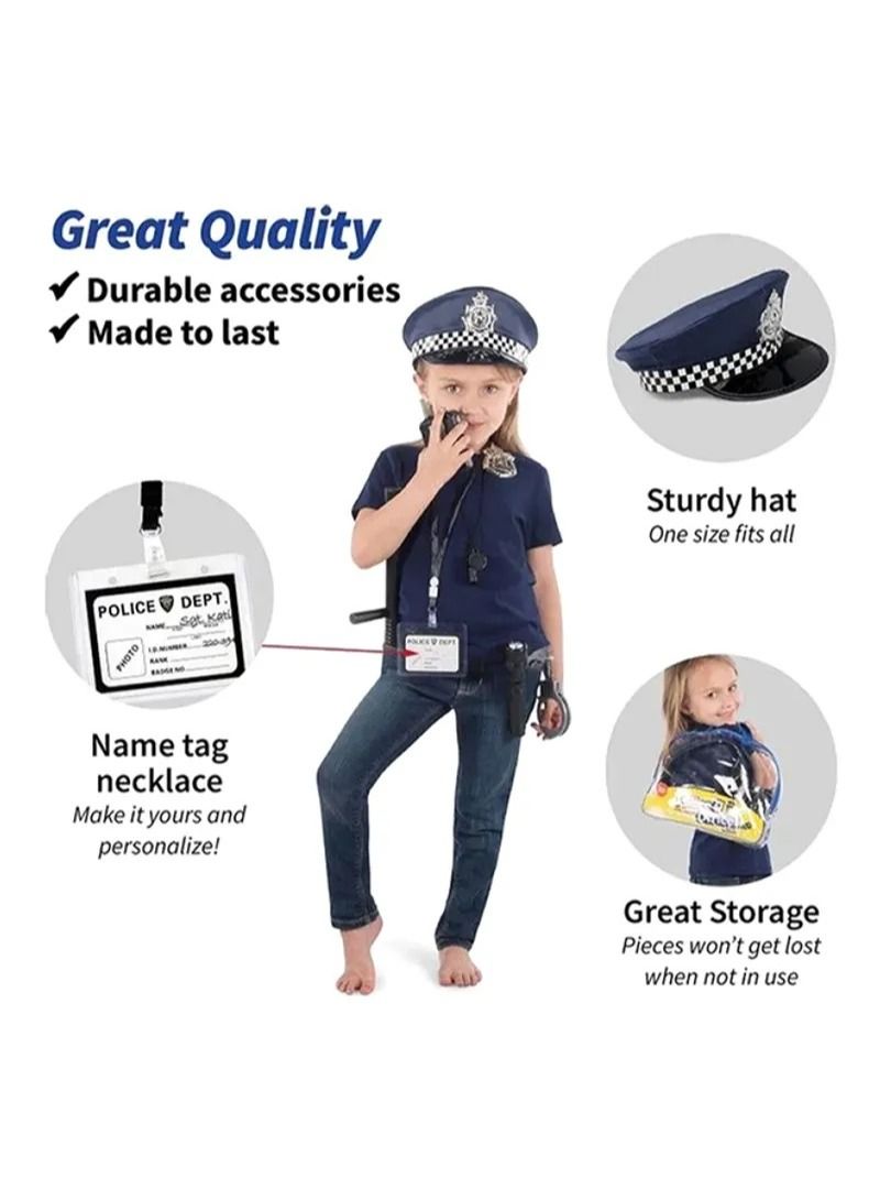 13-Piece Police Costume-Pretendplay - Image 3