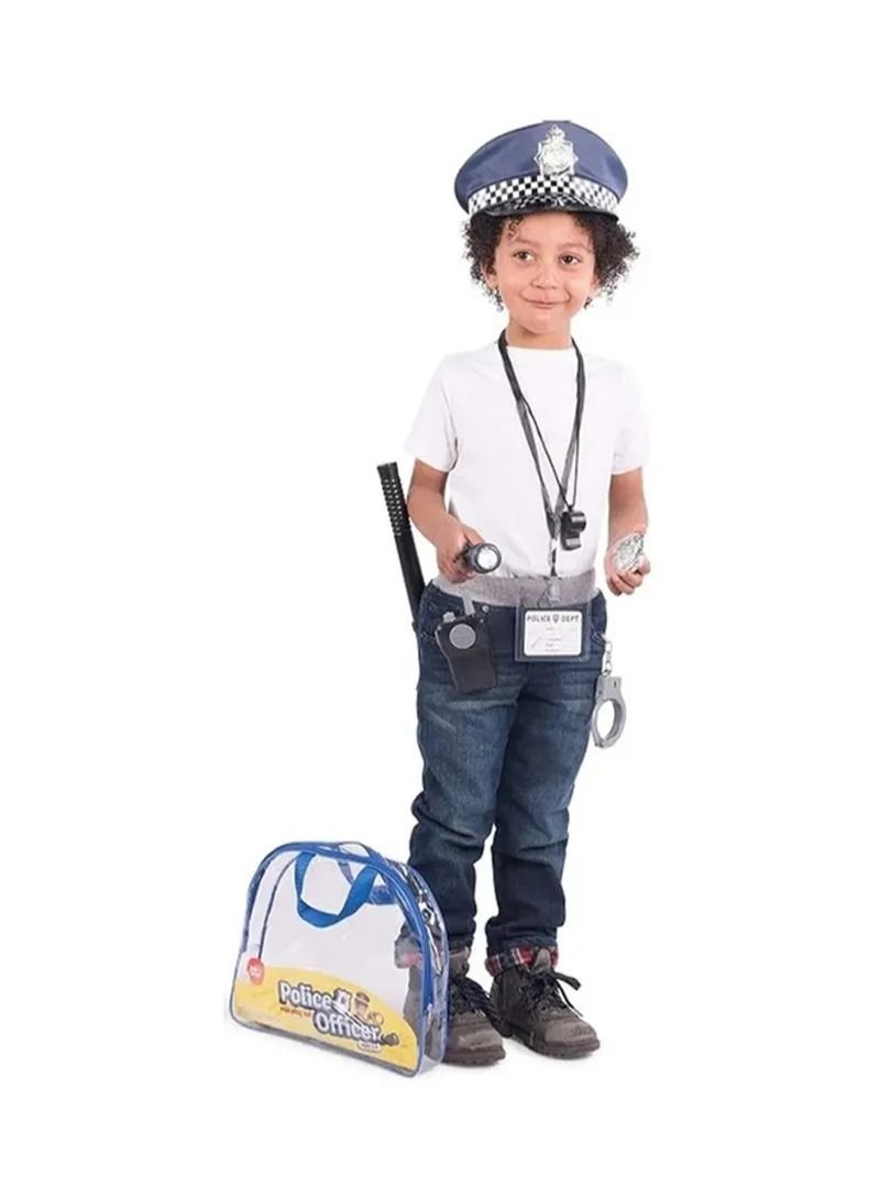 13-Piece Police Costume-Pretendplay - Image 2