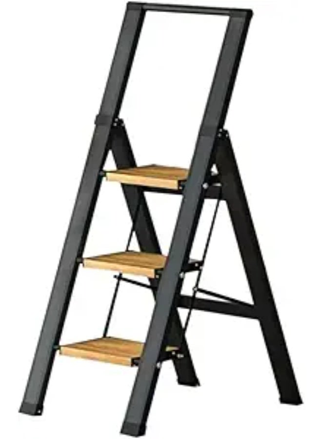 سلم منزلي 3 درجات متين و آمن و قابل للطي وسهل التخزين - Image 1