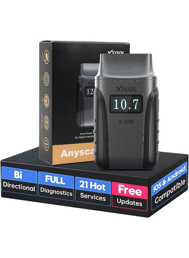XTOOL XTOOL A30M OBD2 Scanner BT  - Image 1