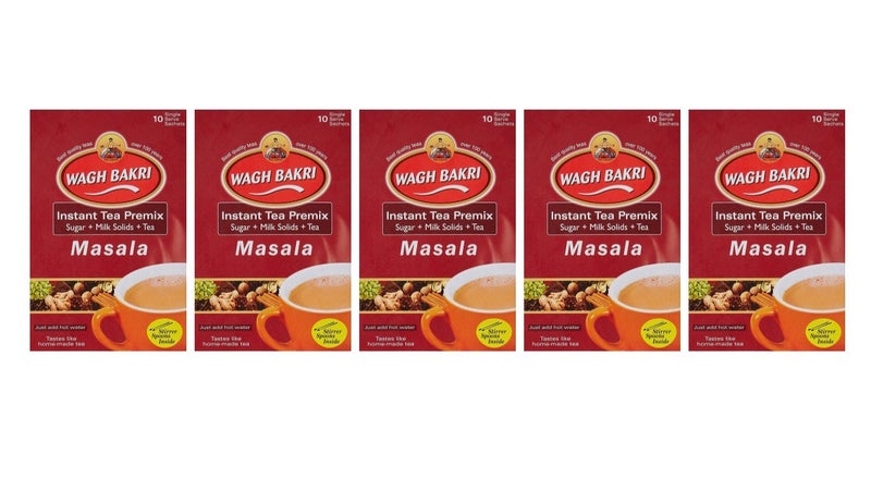 WAGH BAKRI شاي واغ باكري ماسالا الفوري، 140غ (عبوة من 5) - Image 1