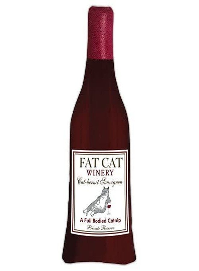 Yoeyang Alice's Cottage Wine Me Up Fat Cat Catnip Toy - Image 3