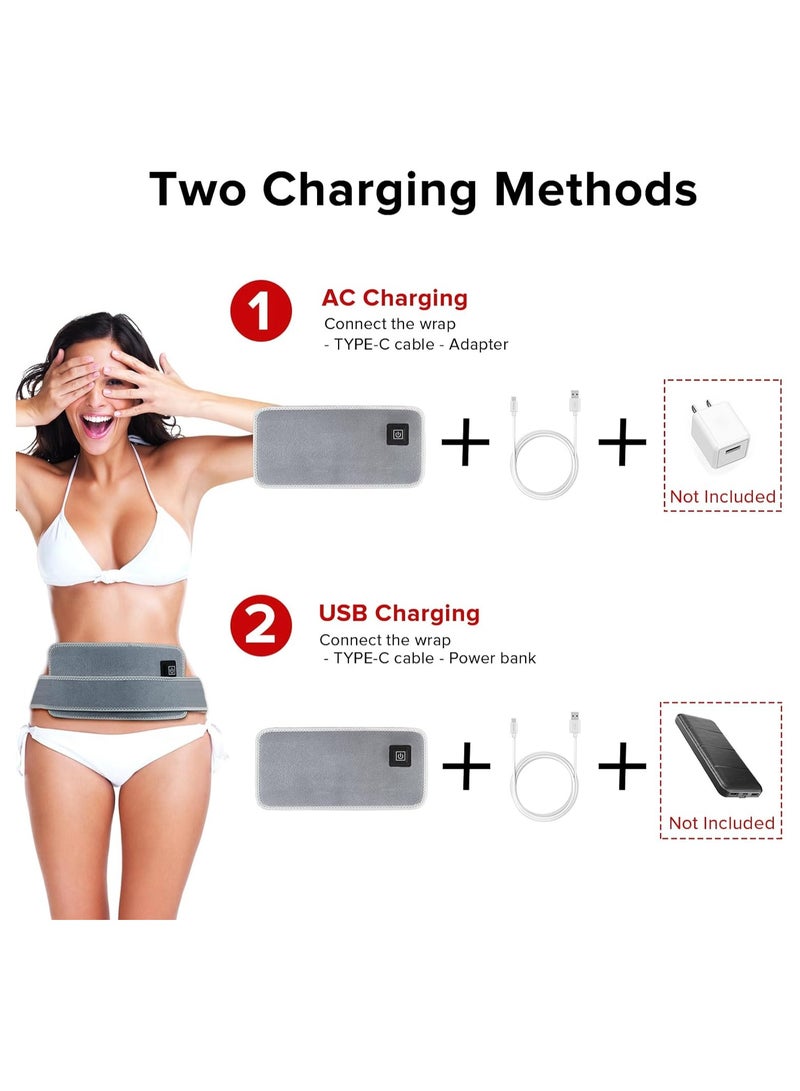 SOLARAE Red Light Therapy Belt for Pain Relief, Infrared Light Device for Neck, Shoulders, Wrists, Knees, and Ankles - Near Infrared Therapy for Effective Pain Management. - Image 3