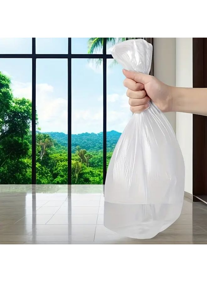 Green Disposable Bags 3pcs Multipurpose Garbage Liners For Home Kitchen Office - Image 2