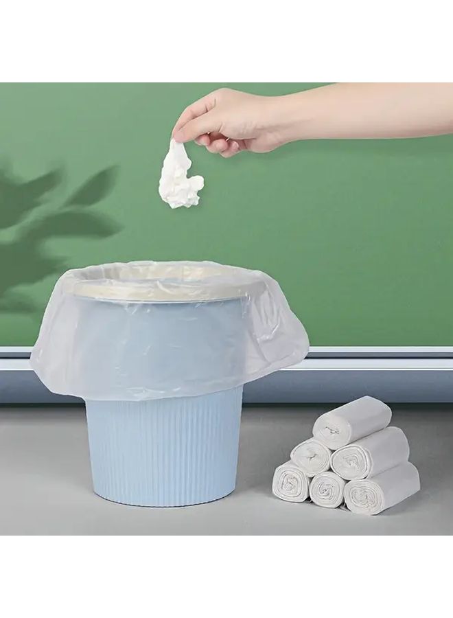 Green Disposable Bags 3pcs Multipurpose Garbage Liners For Home Kitchen Office - Image 4