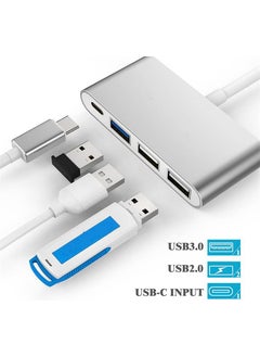 Wozlo Type C To 2xusb 2.0 + USB 3.0 + Usb-C Converter Converter Cable - Metal Body  - Image 3