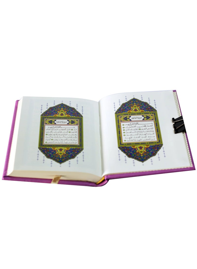 The Qur’an in Uthmani illustration, narrated by Hafs on the authority of Asim, 14/10, Paper Al-Madina Bio - Image 3