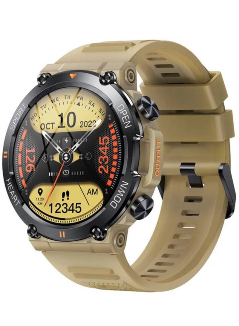 MD56 1.39 Inch HD Bluetooth Call Smart Watch Men Sports Fitness Tracker Heart Monitor 400mAh Smartwatch For Android IOS - Image 1