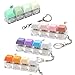 mintcaps 4Pcs Keyboard Fidget Toy Keyboard Fidget Keychain Cound Fidget Toys Clicker Fidget Toy Stress Relief Keyboard Fidget Clicker - Image 2