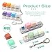 mintcaps 4Pcs Keyboard Fidget Toy Keyboard Fidget Keychain Cound Fidget Toys Clicker Fidget Toy Stress Relief Keyboard Fidget Clicker - Image 4