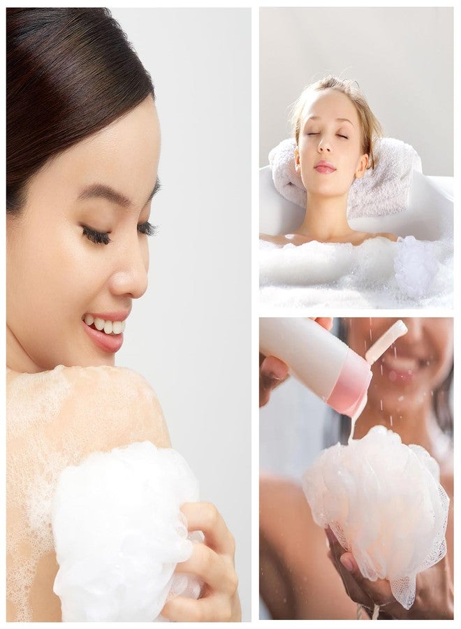 JOUTYFOR 40 Pack Loofah Sponge Bath Sponge Shower Loofah Mesh Shower Ball Bath Pouf Wash Body Puff for Women Men - Image 5