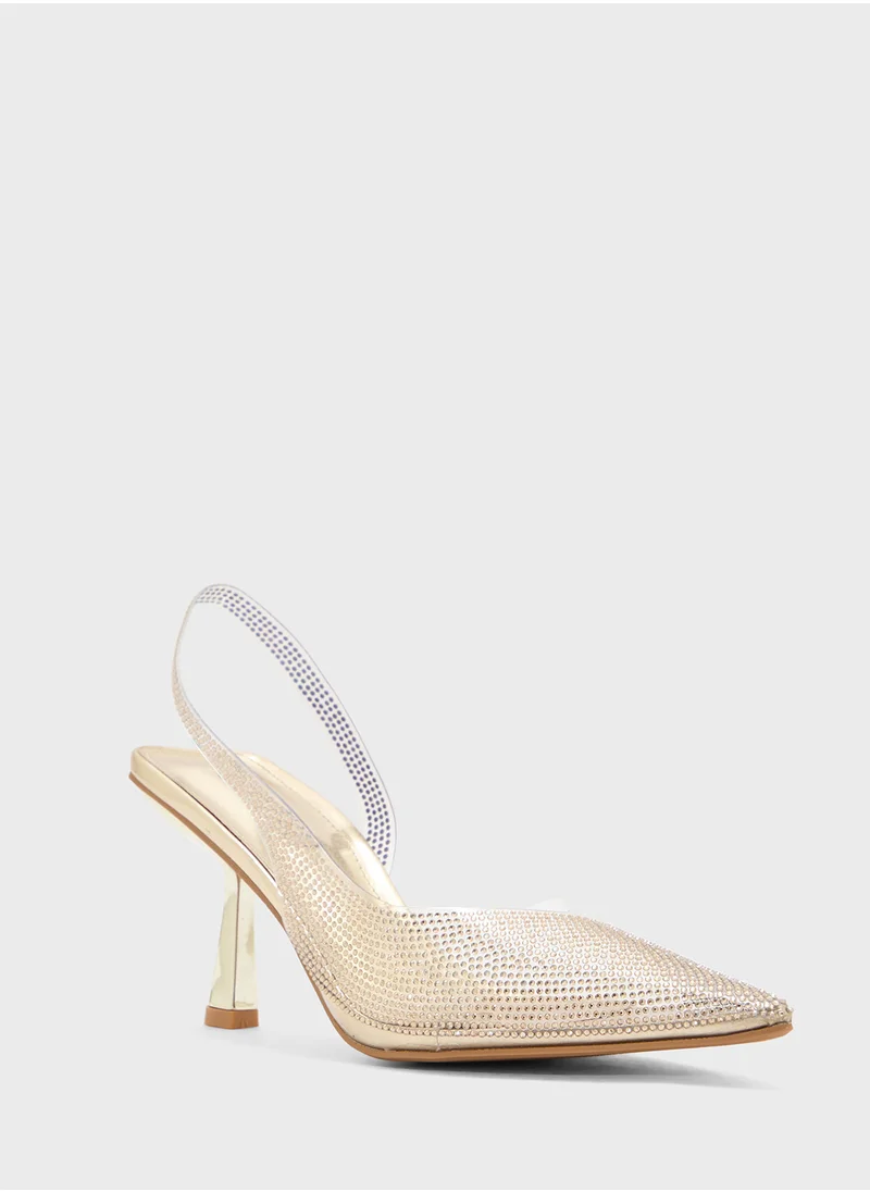 اوزو Diamante Sling Back Pump
