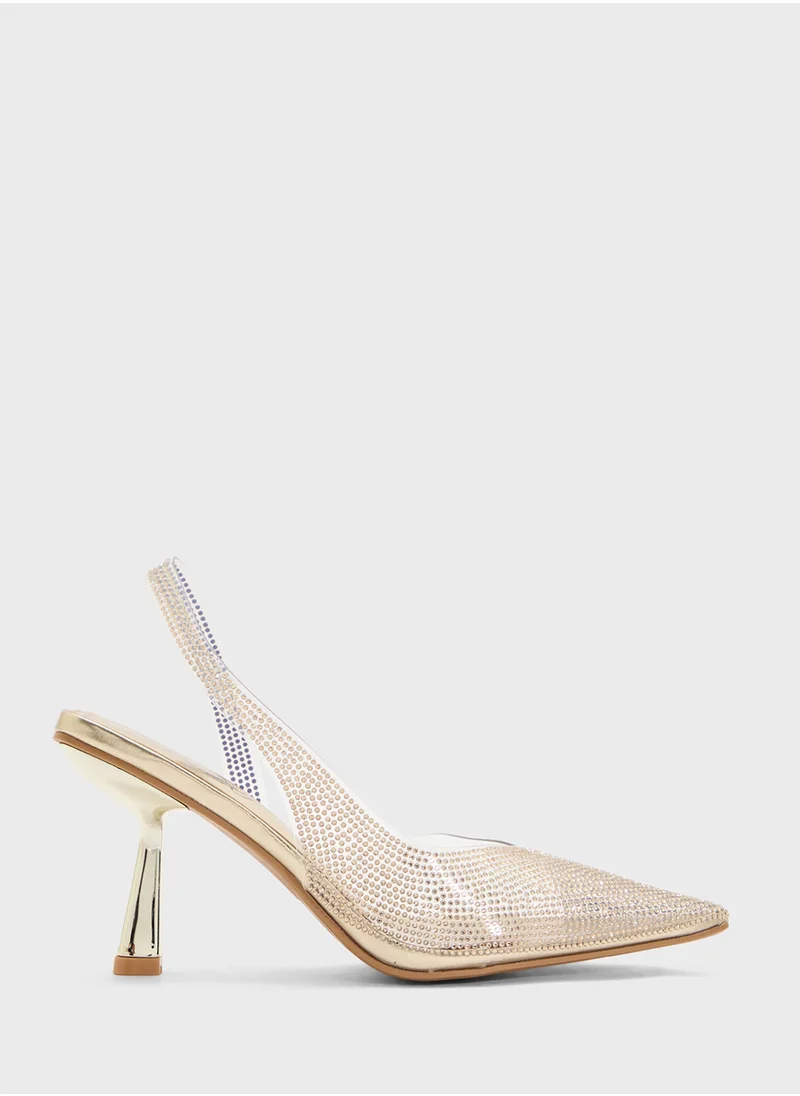 اوزو Diamante Sling Back Pump