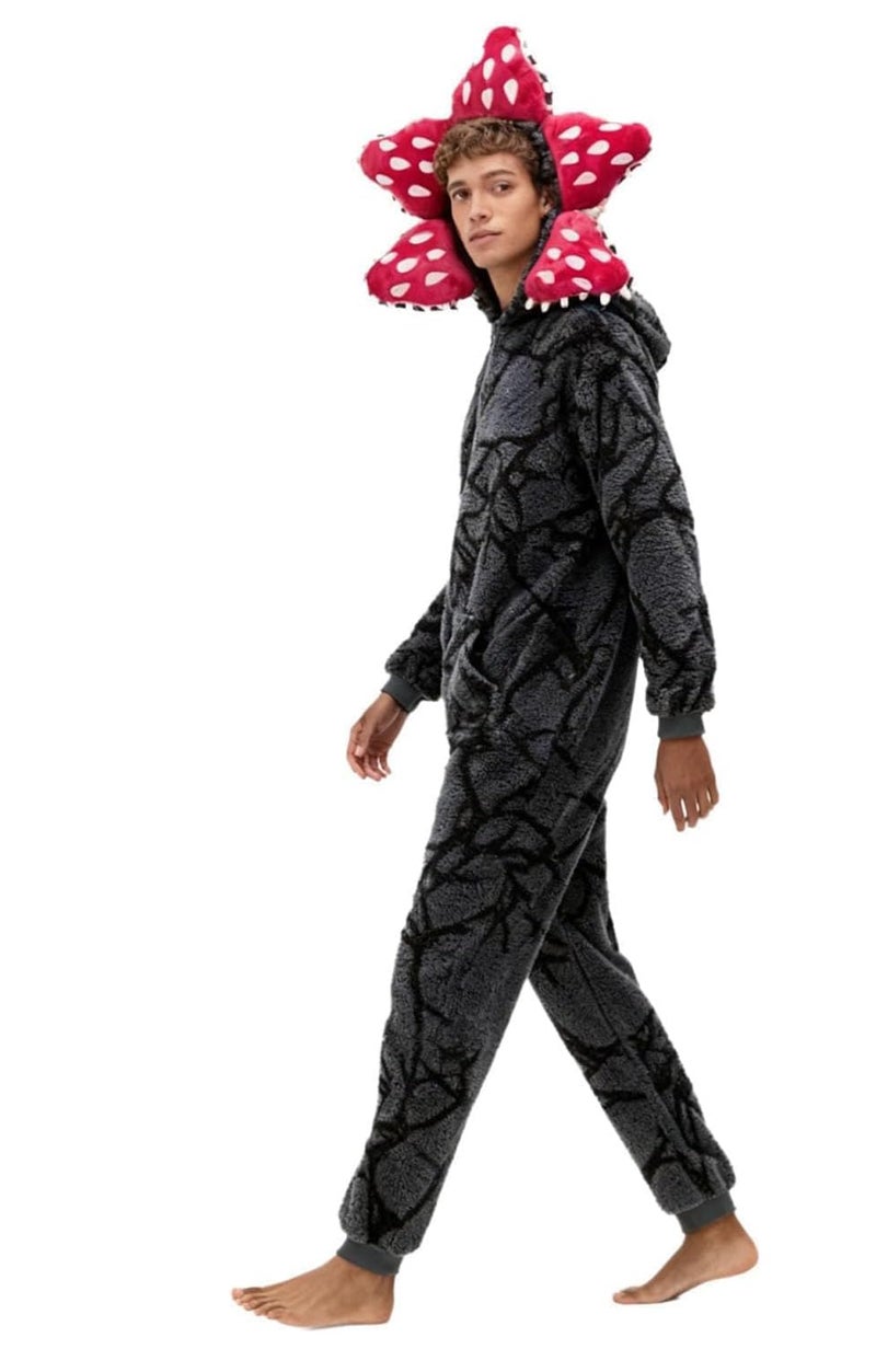 Fzhzcos Demogorgon Onesie Adult Jumpsuit Cosplay costume for Women and Men Large - Image 3