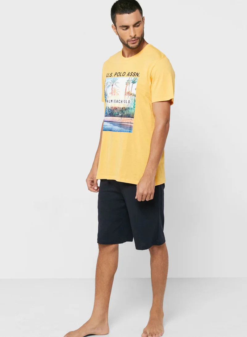 U.S. Polo Assn. Palm Beach Pyjama Set