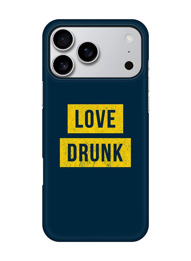 Stylizedd For iPhone 17 Pro Max,Case, [Compatible with MagSafe] Magnetic cover Slim fit Protection Matte, - LoveDrunk