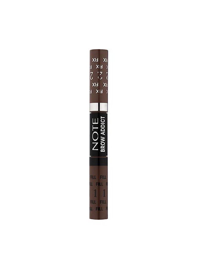 NOTE COSMETIQUE Brow Addict Tint&Shaping Gel 03 Dark Brown  - Image 1