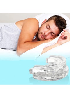 Anti Snoring Device, Helps Stop Snoring Anti Snoring Mouthpiece, Snoring Solution Sleeping Bite Guard, Comfortable and Adjustable Grinding Mouthpiece