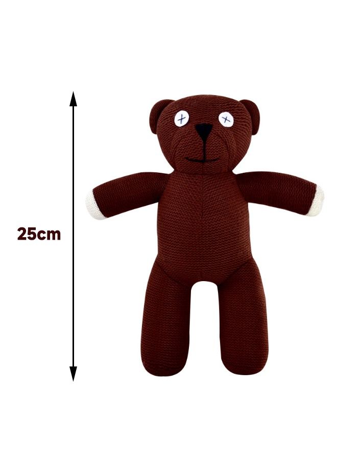Mr. Bean Stuffed Toy Teddy Bear Doll, Premium Plush Doll Toys, Adorable Realistic Detailing Compact Lightweight 25cm  - Image 2