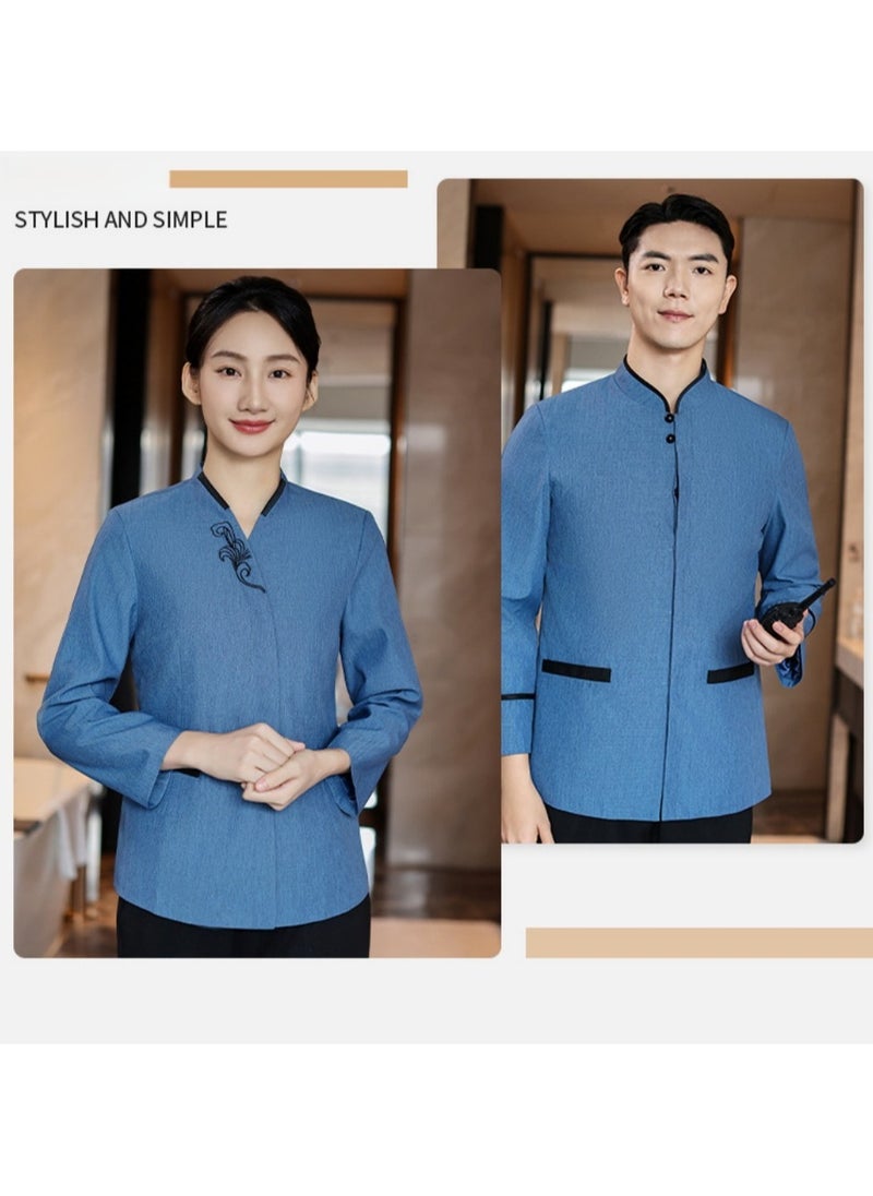 KUYING New Summer Cleaner Work Clothes  - Image 3