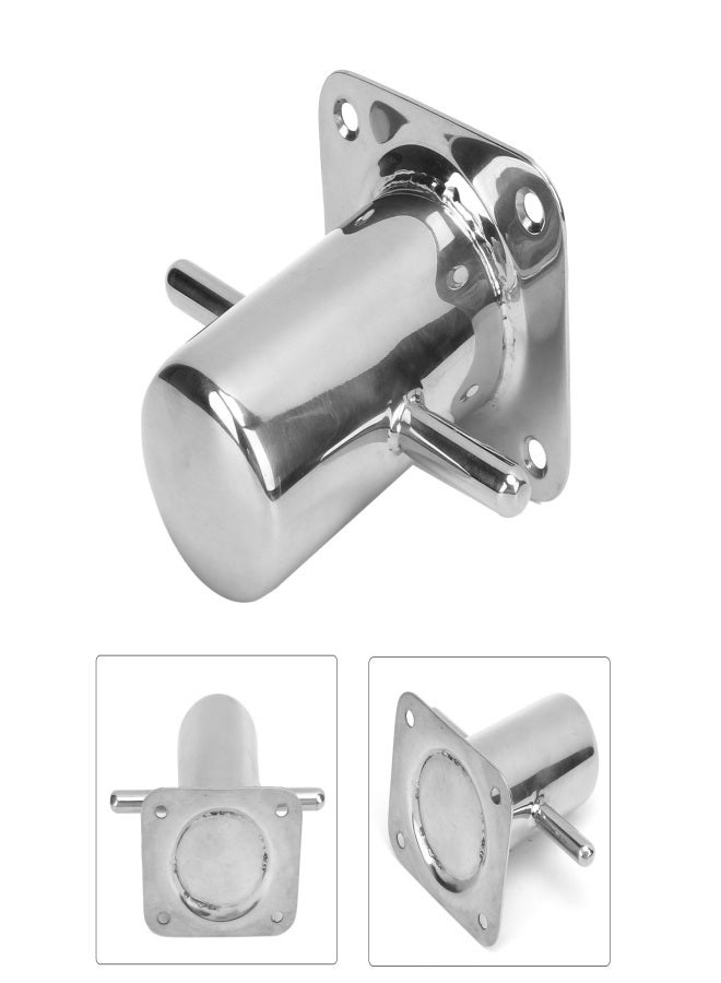 316 Stainless Steel Single Mooring Bitt Heavy Duty Cross Bollard Cleat Marine Hardware Accessories90MM - Image 3