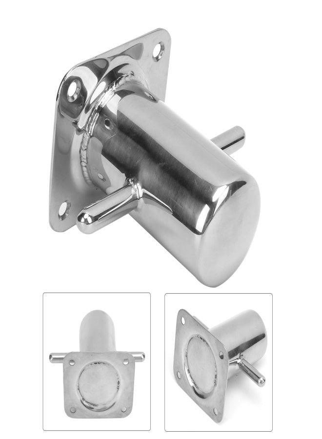 316 Stainless Steel Single Mooring Bitt Heavy Duty Cross Bollard Cleat Marine Hardware Accessories90MM - Image 4