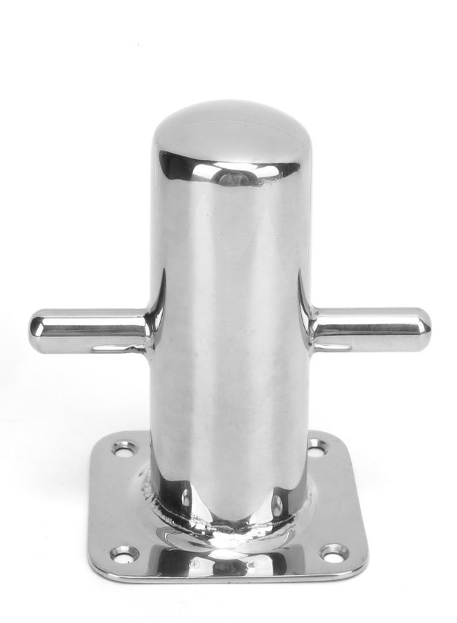 316 Stainless Steel Single Mooring Bitt Heavy Duty Cross Bollard Cleat Marine Hardware Accessories90MM - Image 1