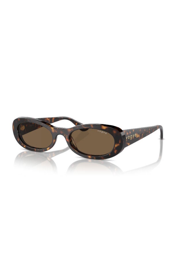 Vogue Full Rimmed Oval Sunglasses 0VO5582S - Image 1