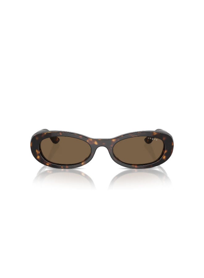 Vogue Full Rimmed Oval Sunglasses 0VO5582S - Image 2