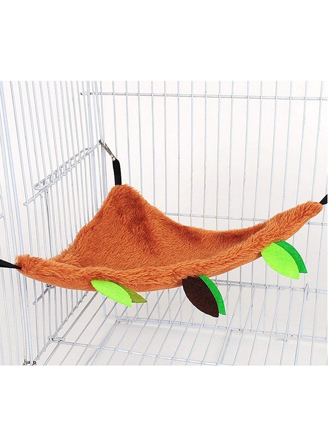 Hamiledyi 6 Pcs Hamster Hammock Small Animals Hanging Warm Bed House Organic Natural Apple Wood Chewing Stick Rat Cage Nest Accessories Toy Hanging Tunnel And Swing For Sugar Glider Small Hamsters Rat - Image 3
