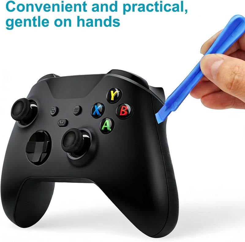 داكوان 2 Pack Bumpers Replacement، متوافق مع أجهزة تحكم Xbox Series X/S، مجموعة إصلاح أزرار LB RB باللونين الأسود والأبيض مع عصي التحكم، مفكات T6 T8H وأدوات فتح - Image 4