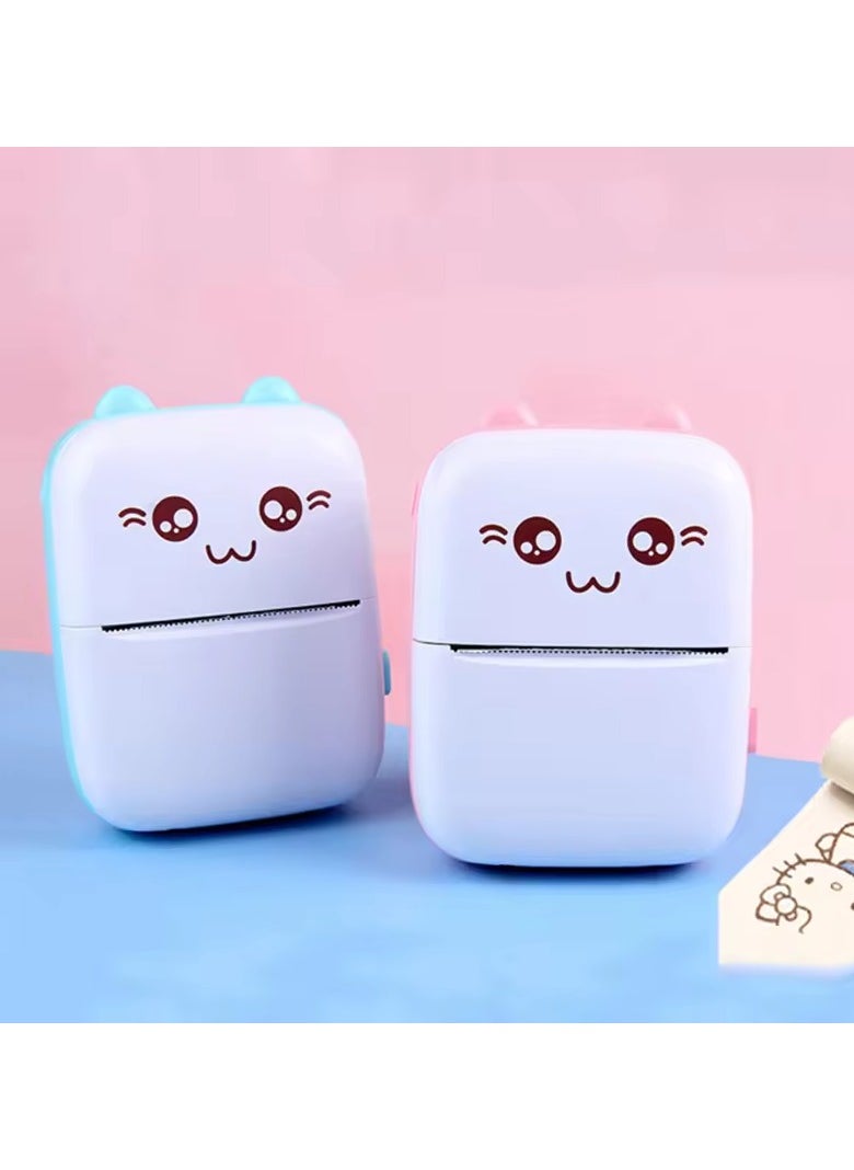 Tradeo - Mini Portable Printer Pocket Wireless Smart Inkless Printer Label Photo Printing Bluetooth 57MM Thermal Paper Printer - Image 1