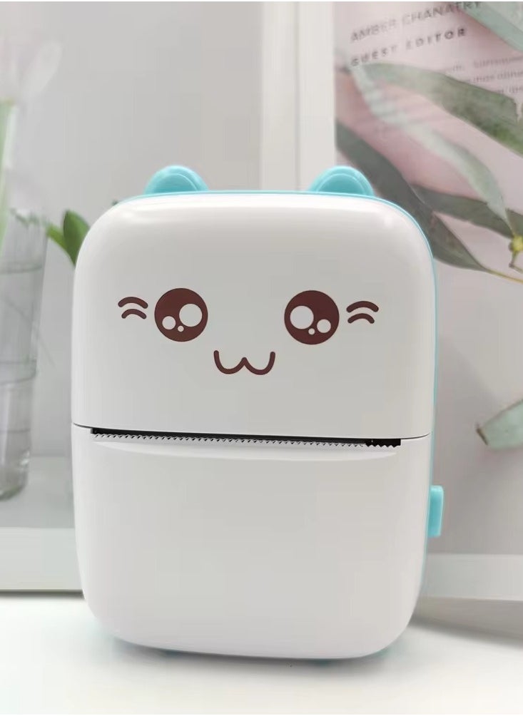 Tradeo - Mini Portable Printer Pocket Wireless Smart Inkless Printer Label Photo Printing Bluetooth 57MM Thermal Paper Printer - Image 1
